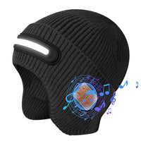 #02 Black (Bluetooth Music + Hat with White Light)