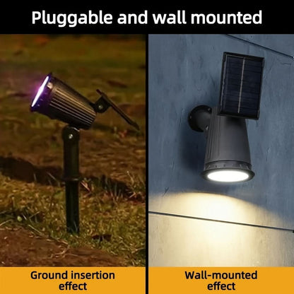 RGB Solar Spotlights for Trees and Outdoor Decoration – Set of 2