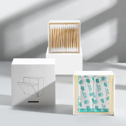 Wall-Mounted Folding Lid Storage Box