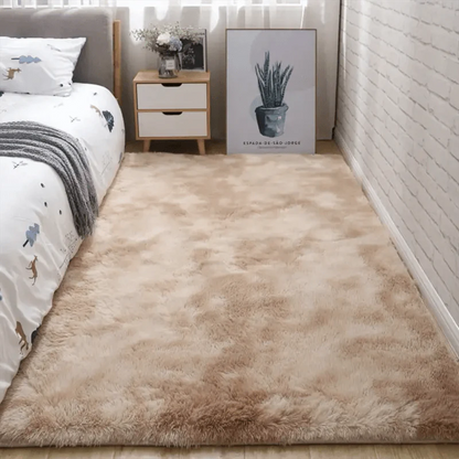 Soft Area Rug | Plush & Non-Slip | Tie-Dye Pattern | 31x47 inches