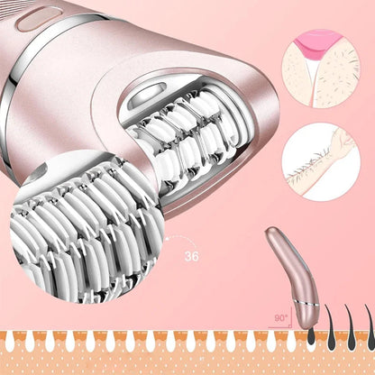 3-in-1 Electric Shaver – Waterproof and Rechargeable