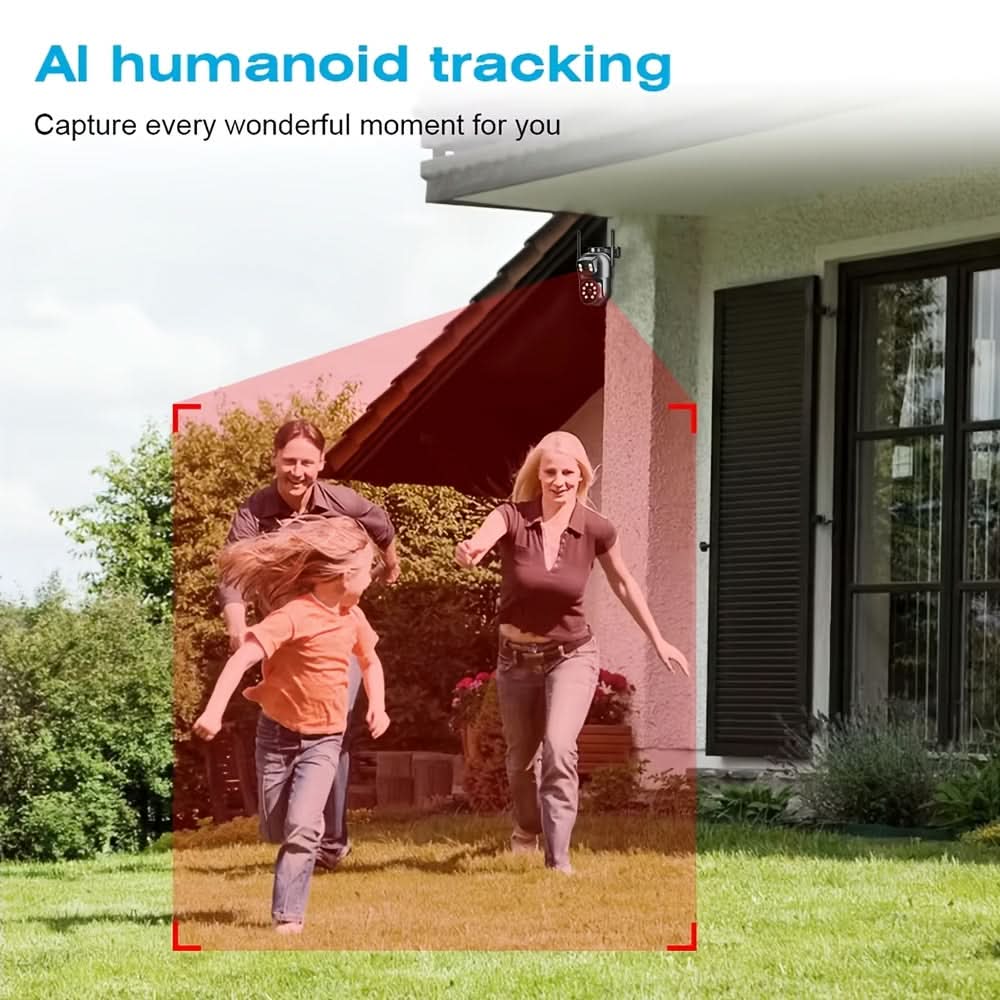 Dual Lens Surveillance Camera