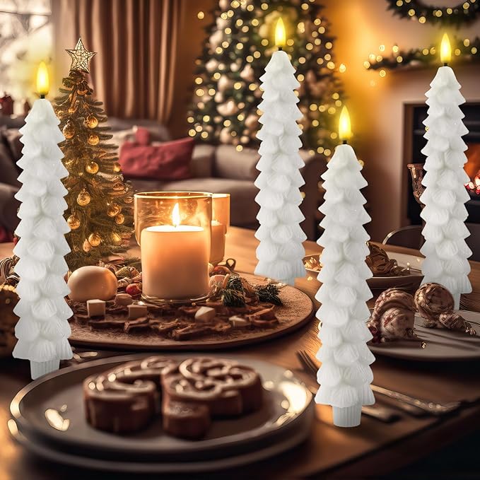 Flameless LED Candles with Remote – LumaGlow 3D Flickering Effect