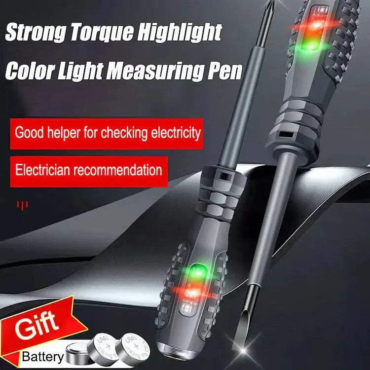 Versatile Magnetic Screwdriver and Voltage Tester Tool