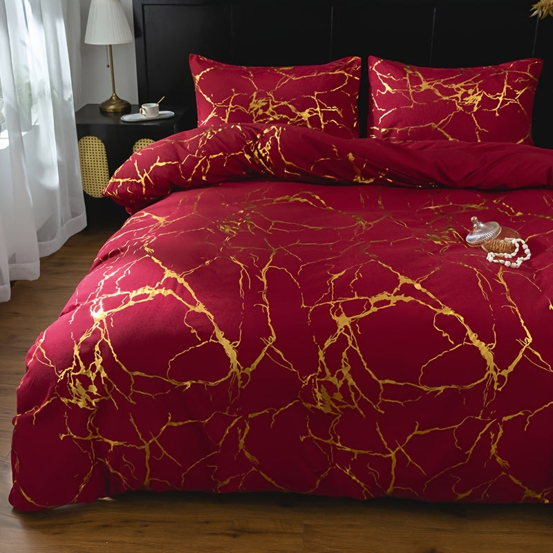 Modern Design Quilt Cover Set – Stylish Bedding Ensemble