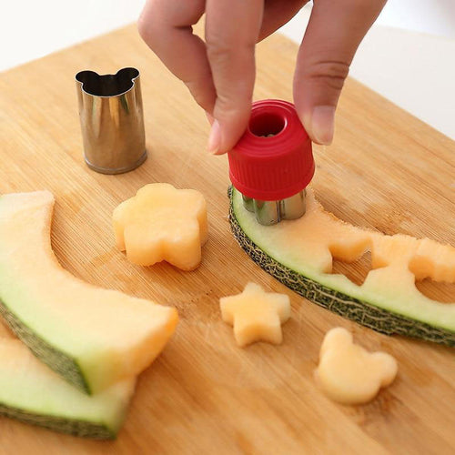 8-Piece Creative Fruit and Vegetable Shaping Set