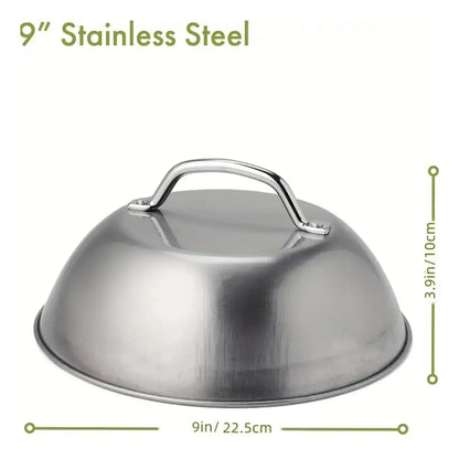 9-Inch Premium Stainless Steel Grill Cleaning Tool