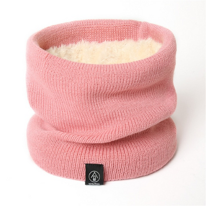 Fleece Tube Scarf for Winter - Unisex Thermal Neck Warmer