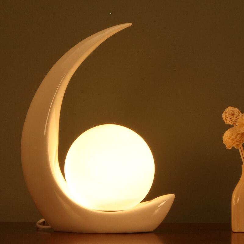 Weatherproof Adjustable Glass Table Lamps for Living Areas