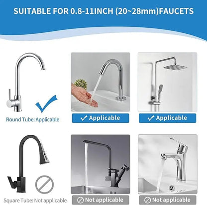 Smart Sink Organizer with Drain Tray | Sponge & Soap Holder