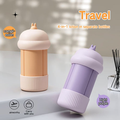 Leak-Proof Travel Bottles Keep Your Luggage Clean and Organized