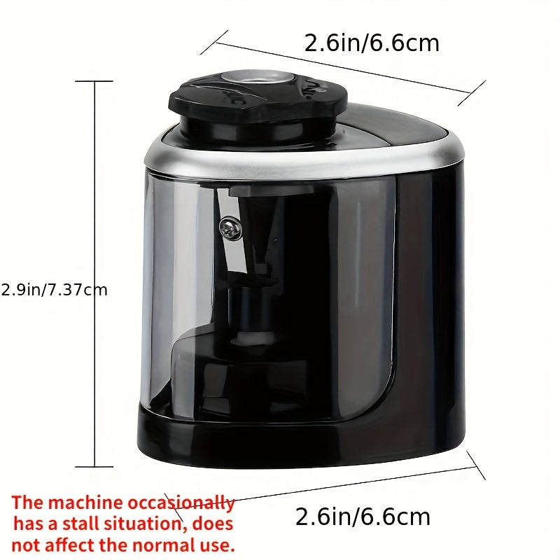 Compact and Quick Automatic Pencil Sharpener with USB Connection