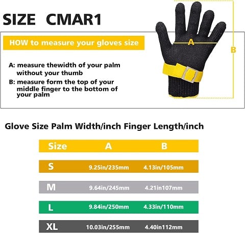 Food-Grade Stainless Steel Metal Glove
