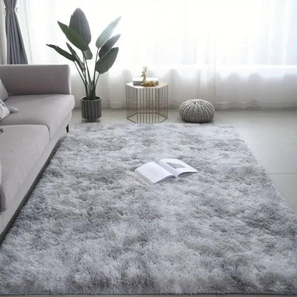 Soft Area Rug | Plush & Non-Slip | Tie-Dye Pattern | 31x47 inches