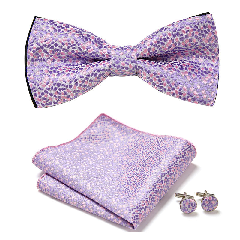 Three-Piece Set Featuring Stylish Bowties