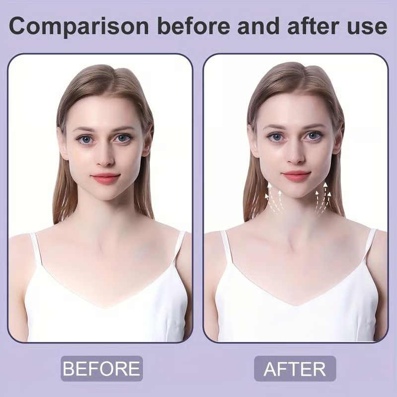 NeckLift Instant Tape for a Youthful Jawline – Seamless & Sweatproof