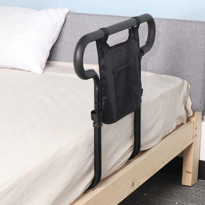 Universal Bed Rail for Seniors – Supportive Aid with Storage Pocket