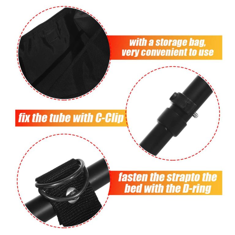 Universal Bed Rail for Seniors – Supportive Aid with Storage Pocket