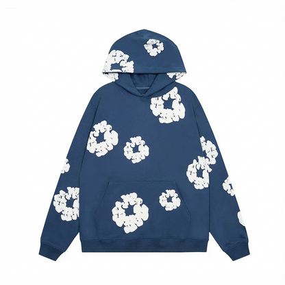Chic Spring Sweatshirt for Men – Elegant Floral Design and Comfort