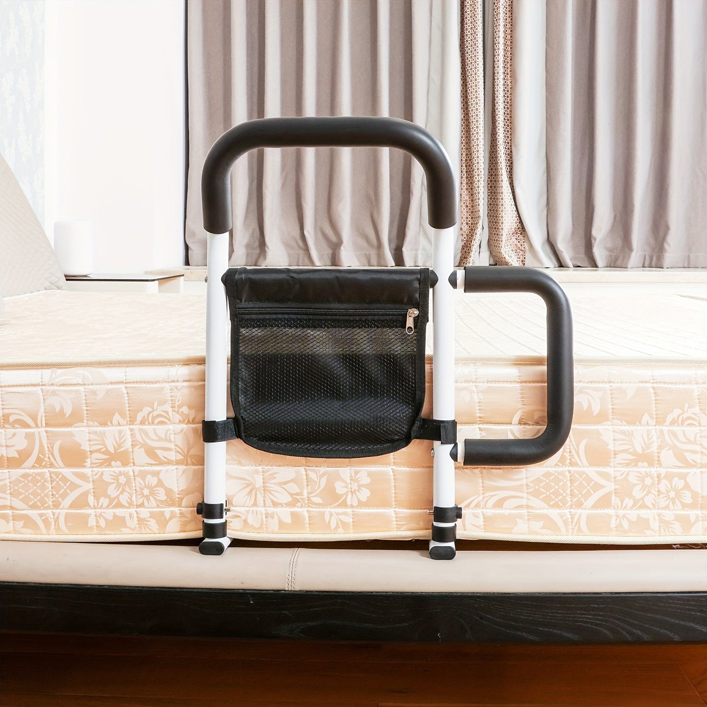 Double Handle Bed Lift Assist Device