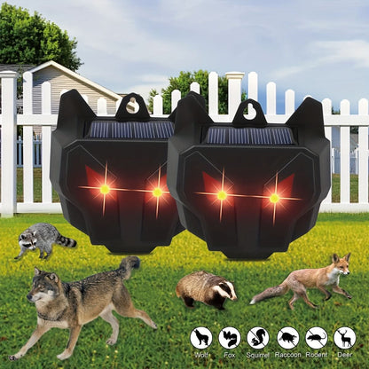 Solar-Powered Animal Deterrent