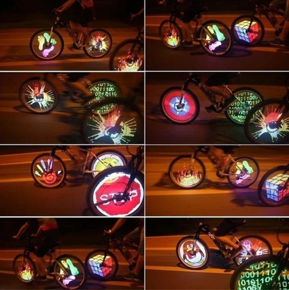 3D Bicycle Wheel Spoke LED Light Set