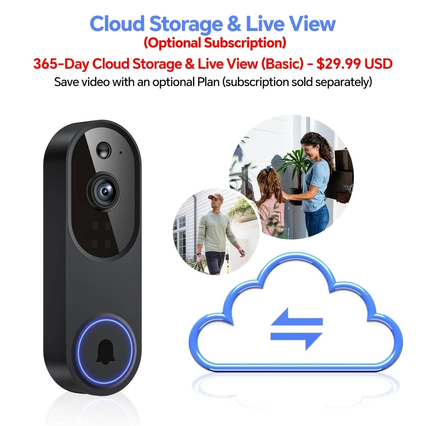 Smart Video Doorbell with Security Features