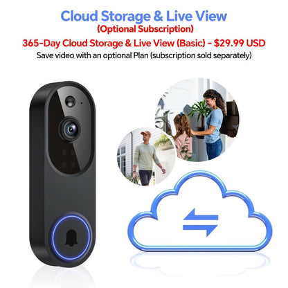 Smart Video Doorbell with Security Features