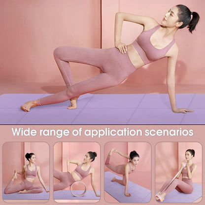 Foldable Yoga Mat | EVA Material | 3–6 mm Thickness | Lightweight & Non-Slip | 173x60 cm