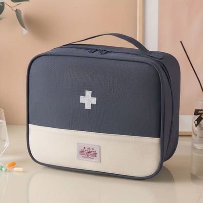XL First Aid Organizer Bag for Home or Travel - Structured Medical Storage