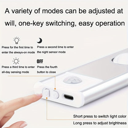 LED Strip Light with Motion Sensor for Cabinets and Closets