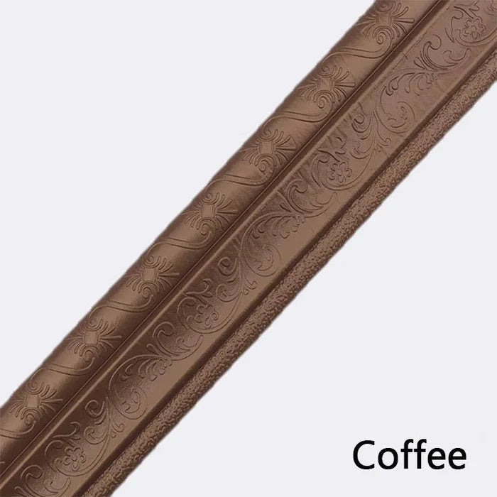 Self-Adhesive 3D Wall Molding - Eco-Friendly Decorative Trim