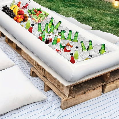 Inflatable Party Cooler - Ice Trough for Outdoor Gatherings