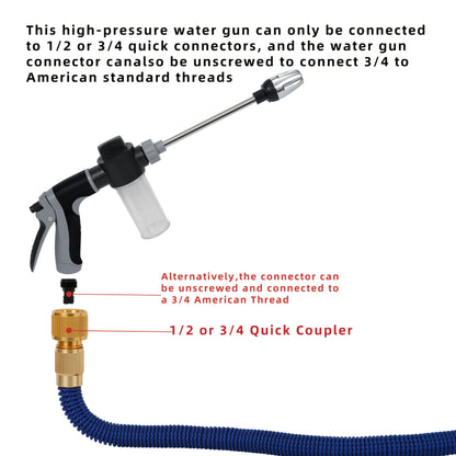 Outdoor High-Pressure Cleaning Sprayer for Efficient Washing