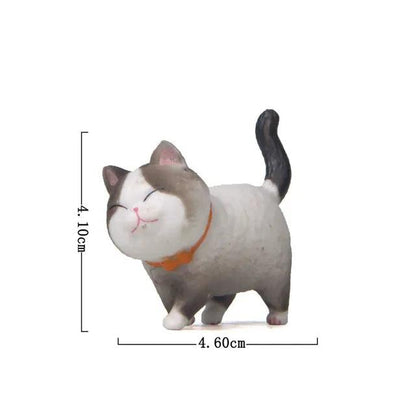 Charming Cat Figures to Brighten Any Environment Instantly