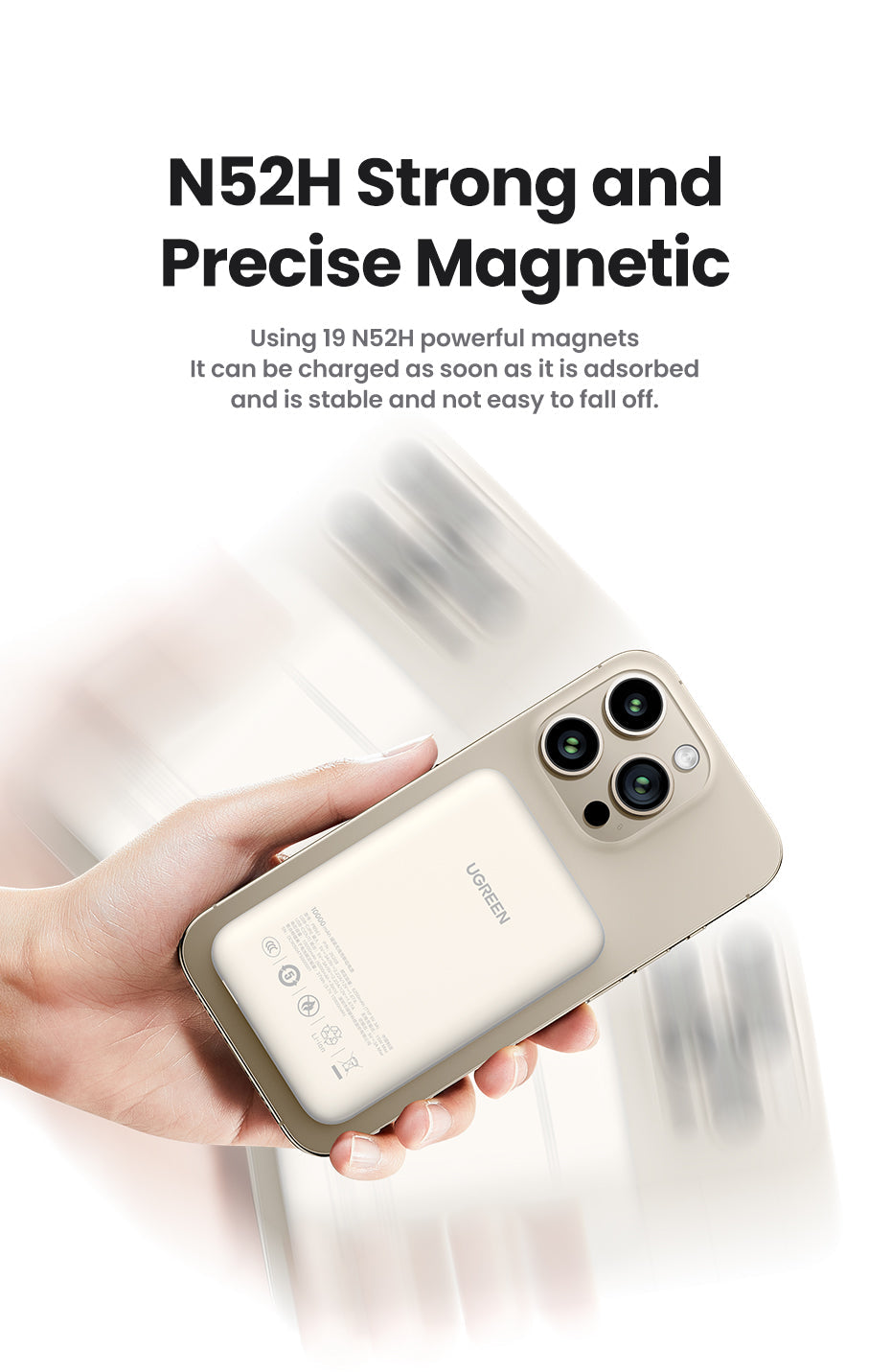 Portable 10,000 mAh Magnetic Charger | 20W Fast Wireless Power