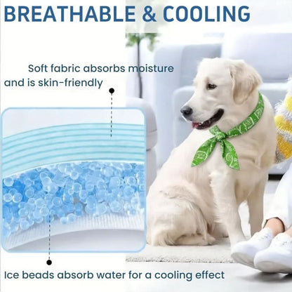 Reusable Cooling Bandanas for Pets