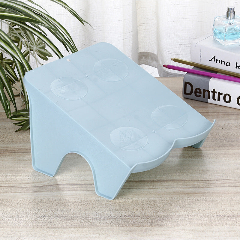 Height-Adjustable Footrest Stool