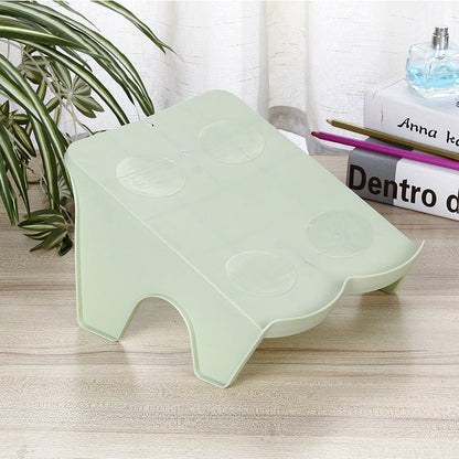 Height-Adjustable Footrest Stool