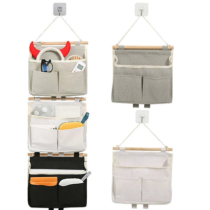Over-the-Door Hanging Organizer | 2-Tier Storage Bag | Polyester