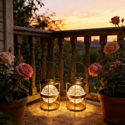 Solar Pendant Lantern for Hanging Use