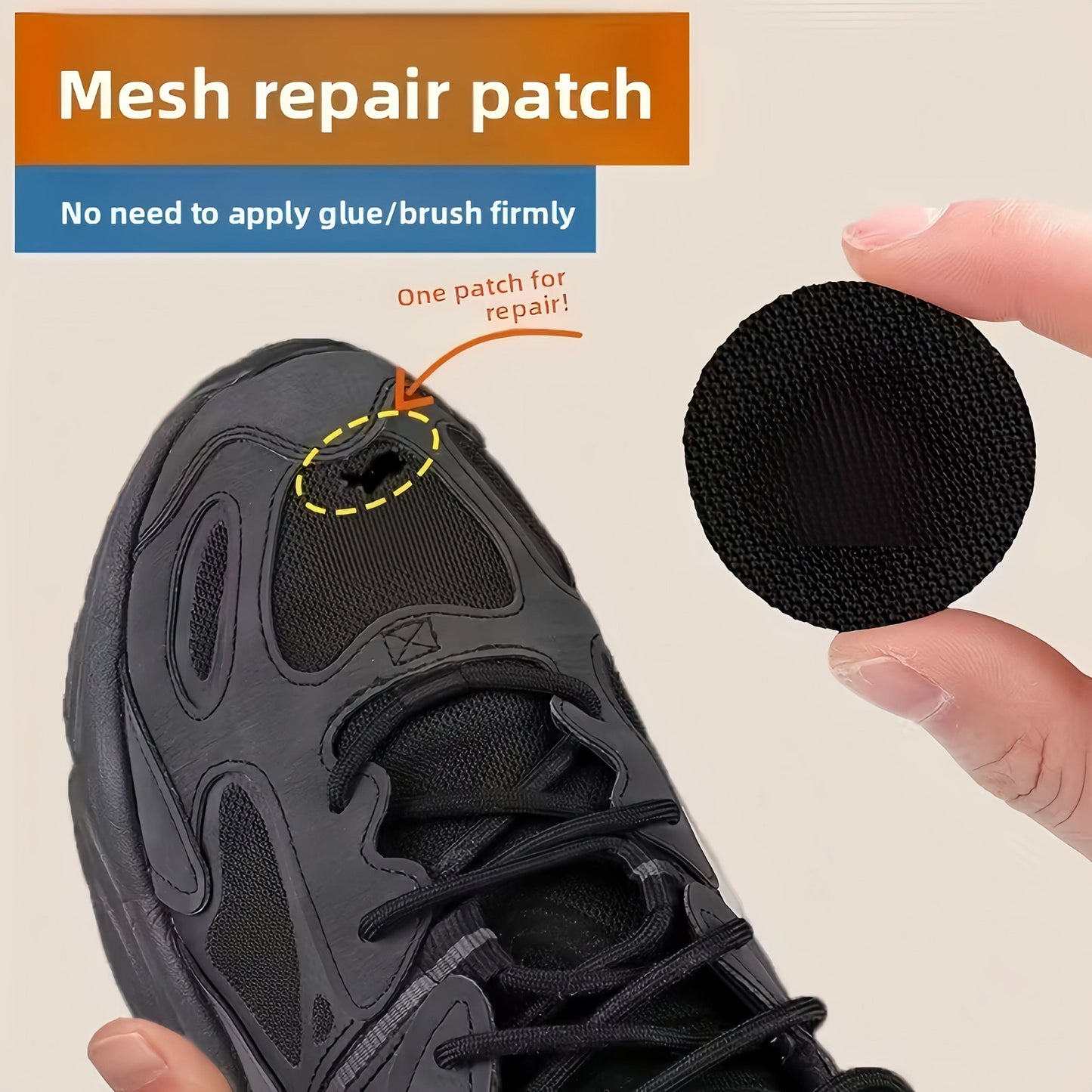 Self-Adhesive Patches for Shoe Repair – Everyday Use