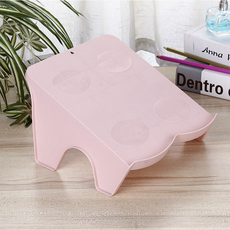 Height-Adjustable Footrest Stool