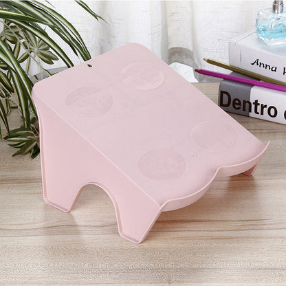 Height-Adjustable Footrest Stool