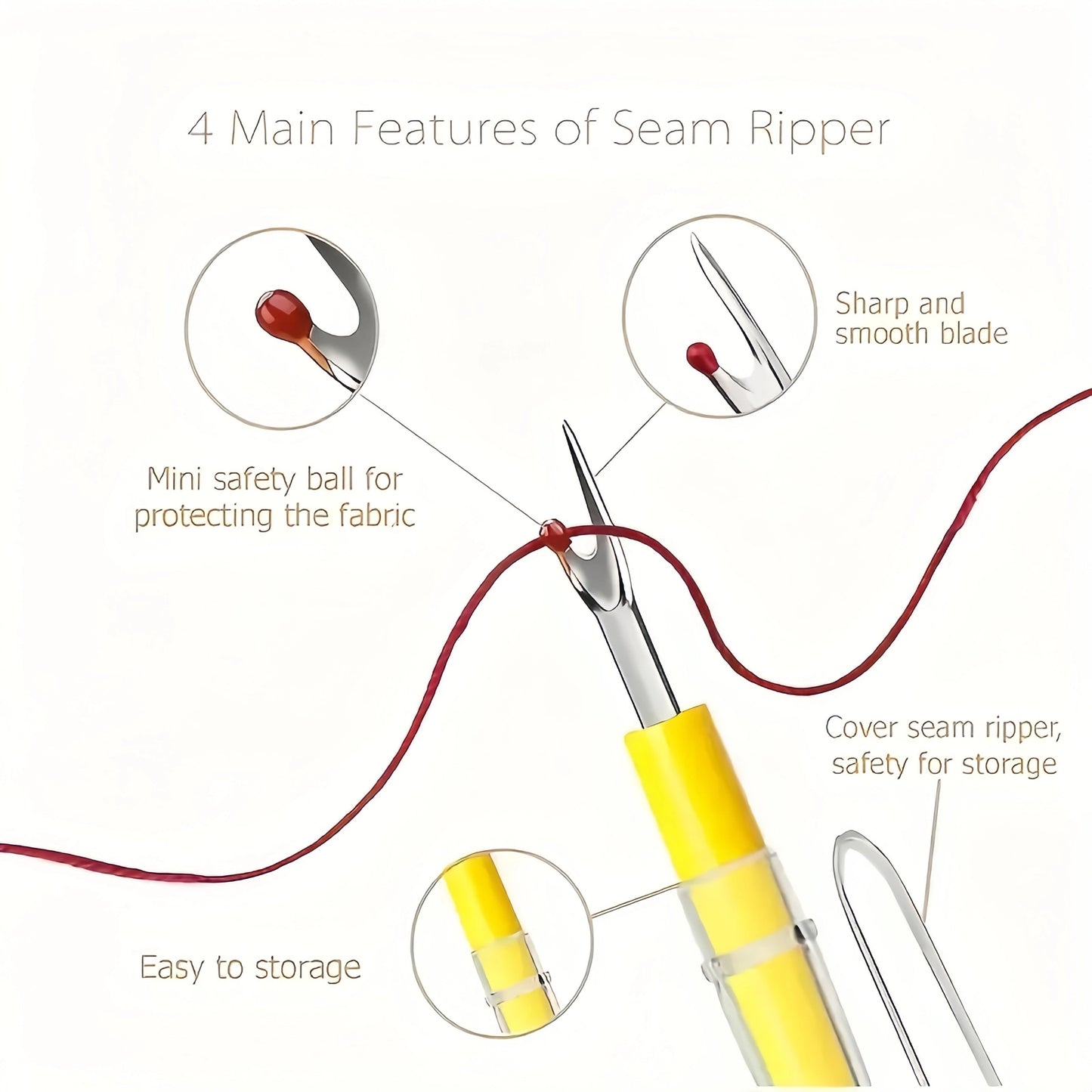 Thread Removal Tool – Effortlessly Clear Threads for Flawless Fabric