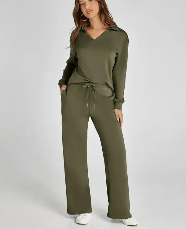 Cozy Hoodie Set in Violet | Stylish and Comfortable Lounge Wear
