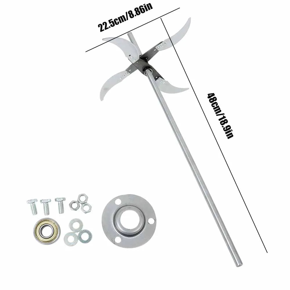 Electric Vegetable and Feed Cutter Knife | 4/6 Blade Chopper | Ideal for Grass, Vegetables, and Poultry Feed