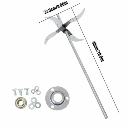 Electric Vegetable and Feed Cutter Knife | 4/6 Blade Chopper | Ideal for Grass, Vegetables, and Poultry Feed