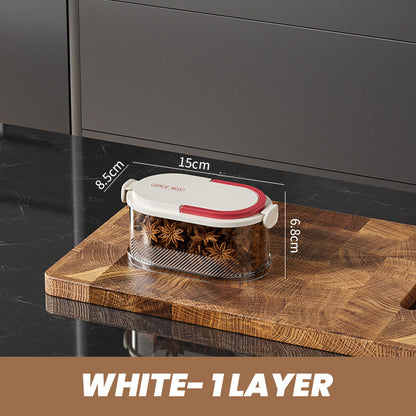 Spice Organizer for Fresh Aromas at the Touch of a Button