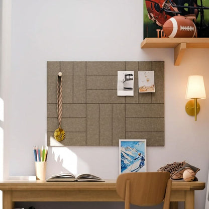 Contemporary Panel Board for Notes and Decorative Displays